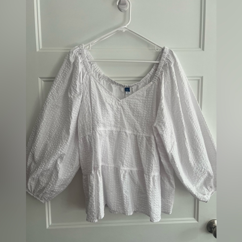 Puffy Sleeve Top